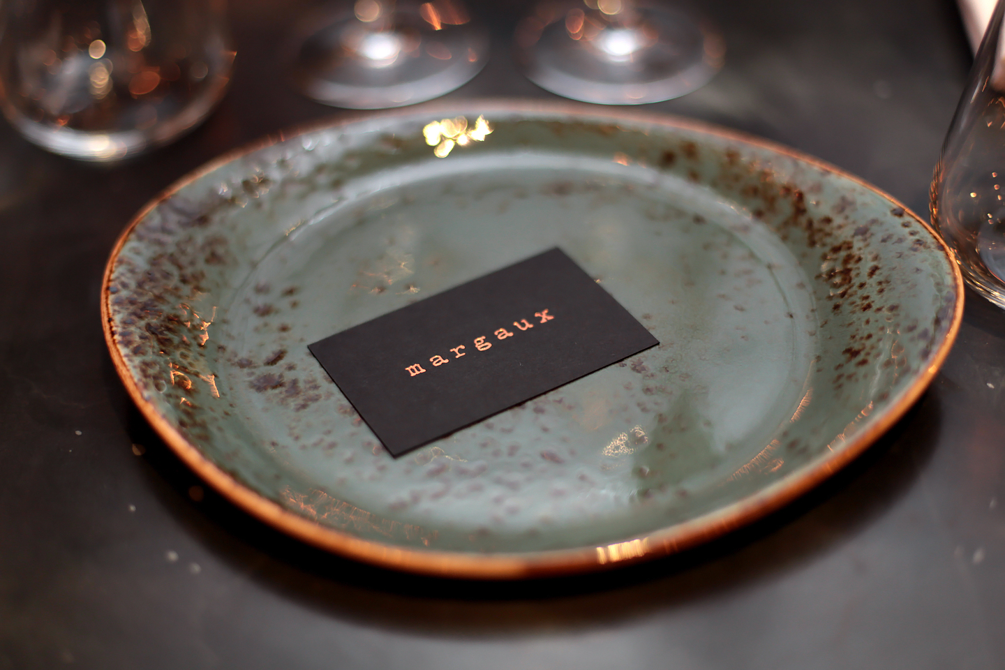 Margaux restaurant interior and dining room, South Kensington