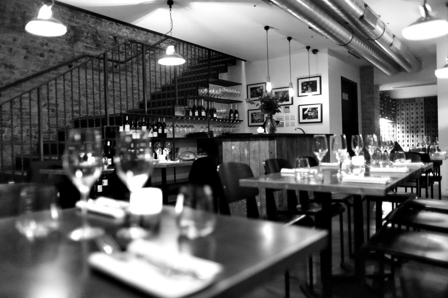 Margaux restaurant interior and dining room, South Kensington