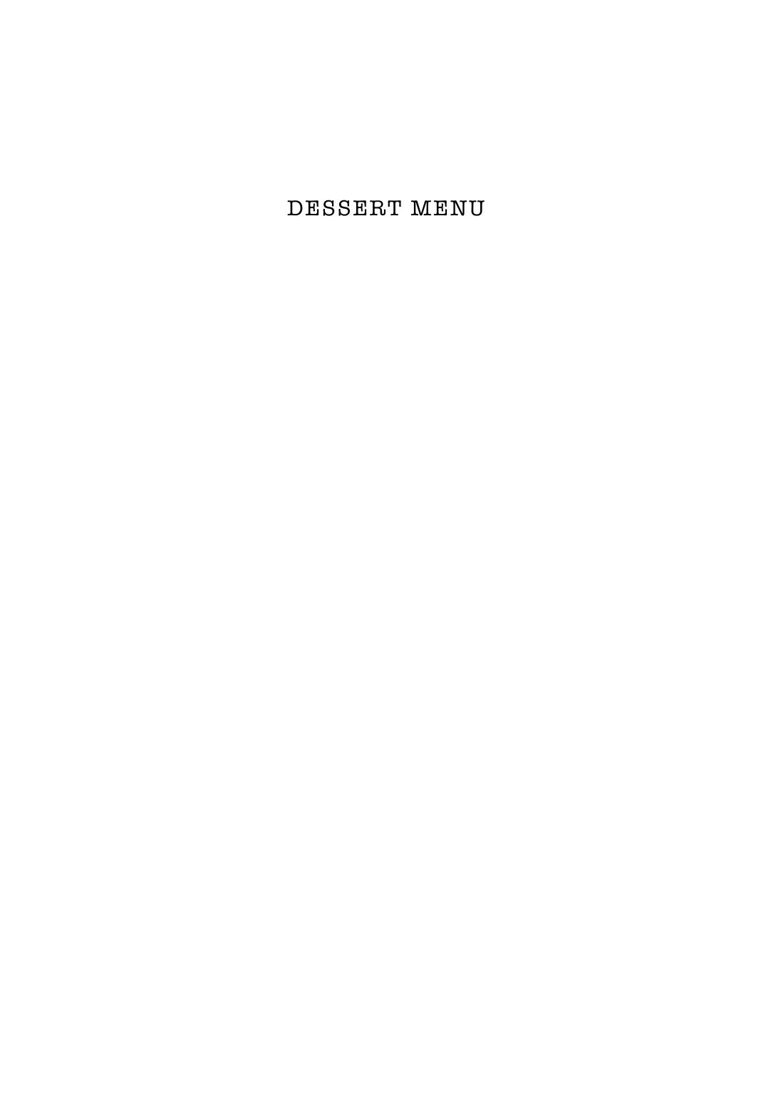 Bar Menu — page 9